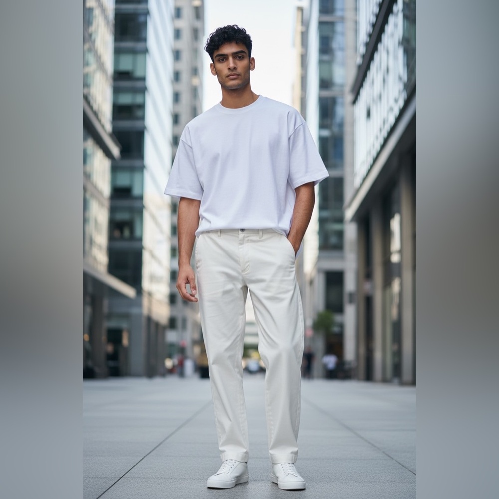 Banana Republic White Mens Chinos brand new w/ tags